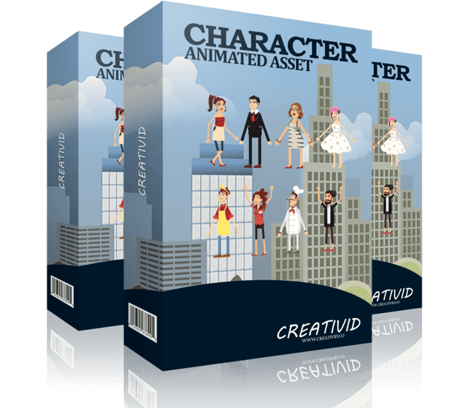 PLR Personagens Animados com Movimento