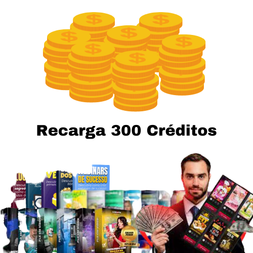 Recarga de 300 Créditos