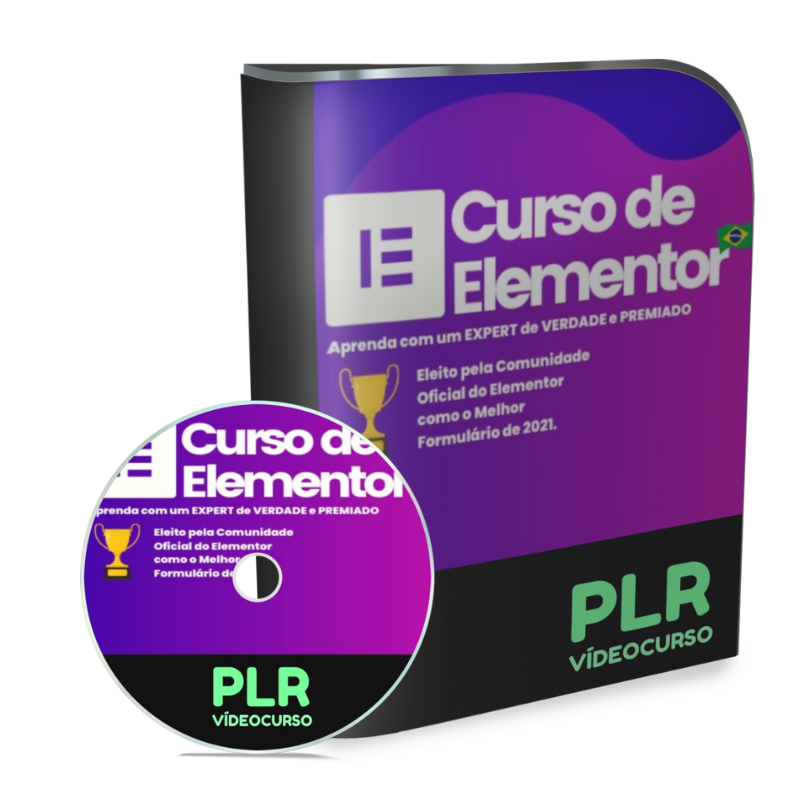 PLR Vídeo Curso WP Elementor