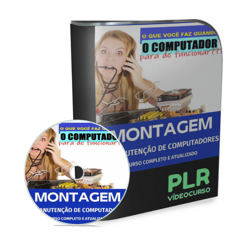 Montagem de Computadores PLR - Vídeo Curso Exclusivo
