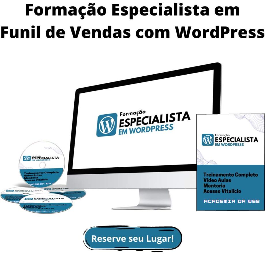 Formação Especialista em Funil de Vendas com WordPress